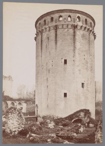 View of Château de Coucy, France