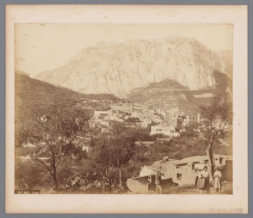View of the town of Capri