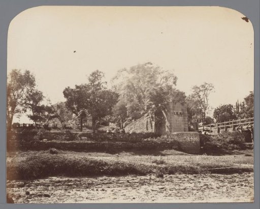 Ruins of a Church, Castle, or City Wall (?)