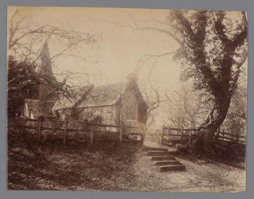 Church in a Wooded Landscape ("Brokenhand Old Church")