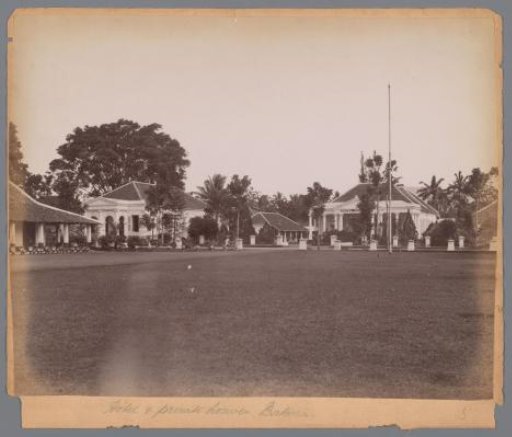 Hotel and private residences in Batavia (present-day Jakarta)