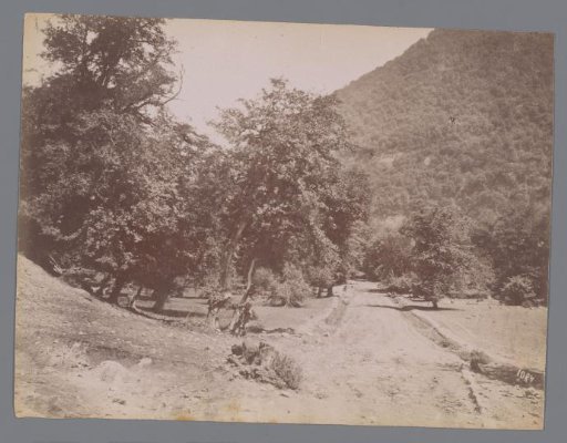 Landscape ("La route de Mazamilozan [?]"), Iran