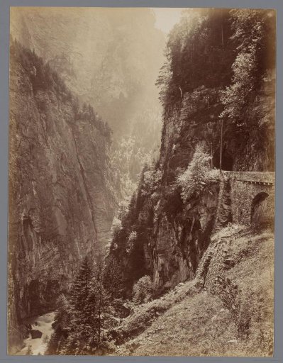 "Trou Perdu", Via Mala, near Tuses (canton Graubünden/Grisons), Switzerland
