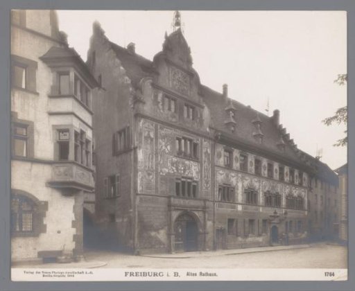 The old town hall, Freiburg im Breisgau, Baden-Württemberg, Germany