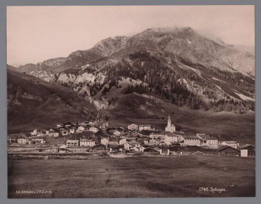 Splügen, canton Graubünden, Switzerland