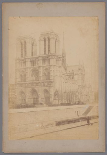 Notre-Dame, viewed from the southwest, Paris