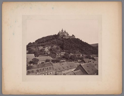 "Wernigerode mit Schlossberg", Saxony-Anhalt, Germany.