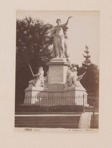 Statue in Basel, Switzerland.