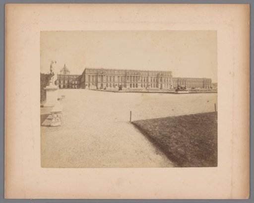Palace of Versailles, viewed from the garden side, France