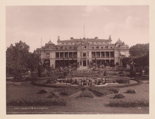 The "Gesellschaftshaus" in the "Palmengarten", Frankfurt am Main, Germany