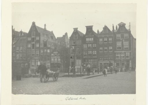 View of the Geldersekade in Amsterdam