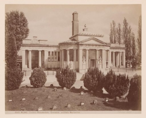 Monuments of the Bruni family, Monumental Cemetery, Milan, Italy