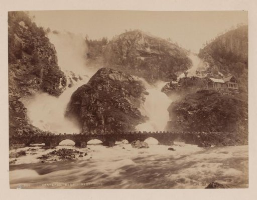 Laatefoss, Hardanger, Norway