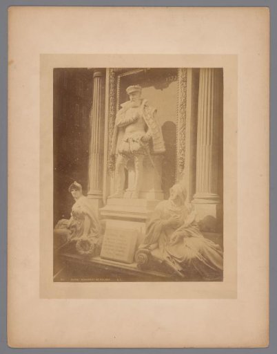Monument to Coligny, Paris, France