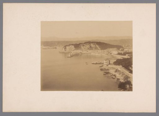 View of the Bay of Nice, France ('Nice - Vue prise de la Route de Villefranche')
