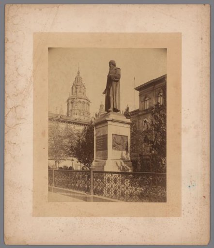 Gutenberg Monument and the Cathedral, Mainz, Germany