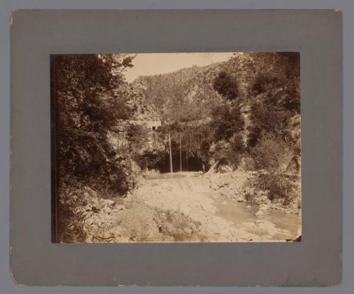 Landscape with Stream and Waterfall