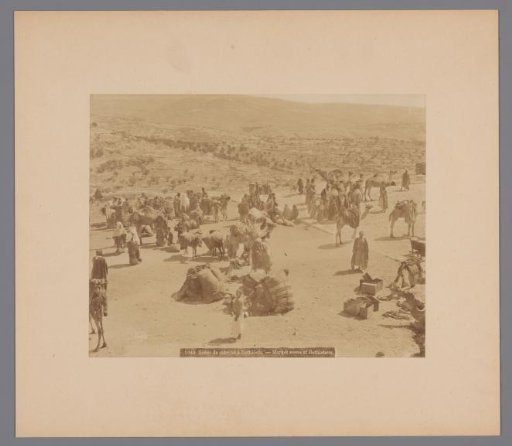 Market Scene in Bethlehem, Jerusalem, Palestine