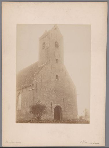 View of the St. John's Church in Veenwouden