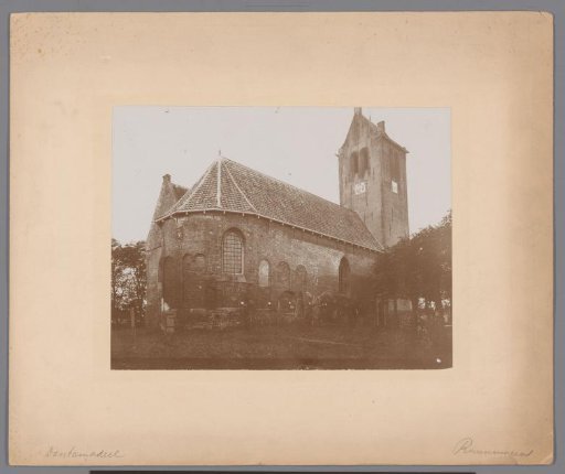View of the St. Alexander's Church in Rinsumageest