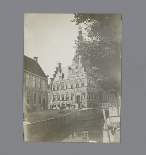 View of the Town Hall in Franeker, Friesland