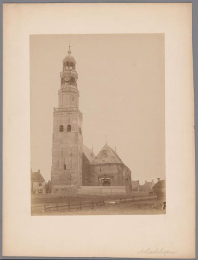 West side of the Grote Kerk in Hindeloopen
