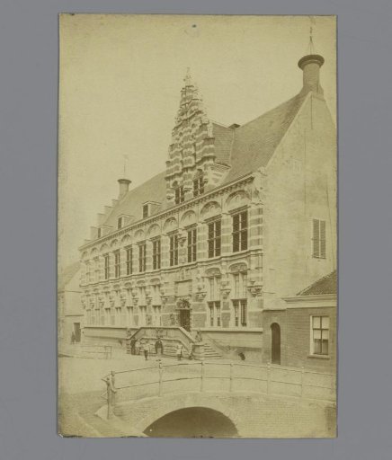 View of the Chancellery in Leeuwarden