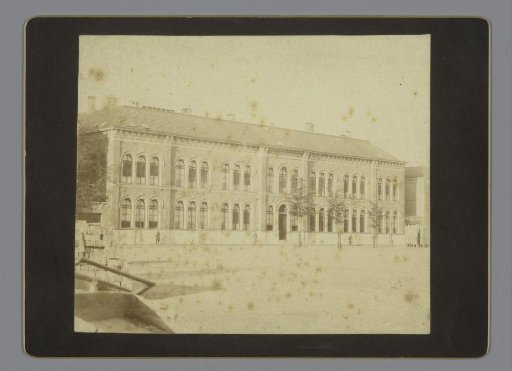 View of the former higher citizens' school in Leeuwarden