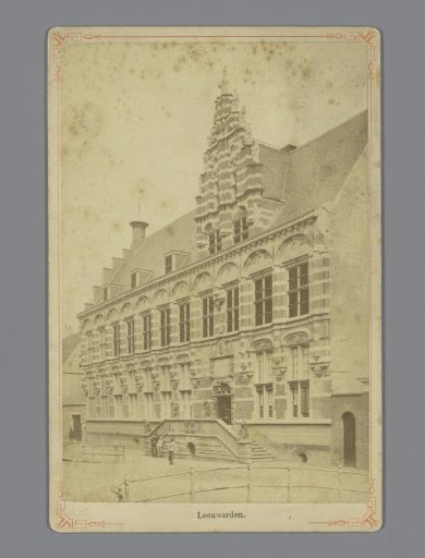 View of the Chancellery in Leeuwarden