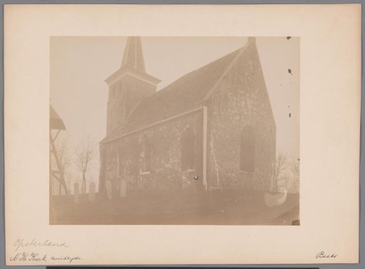 South side of the Gertrudiskerk at Beets, demolished in 1890