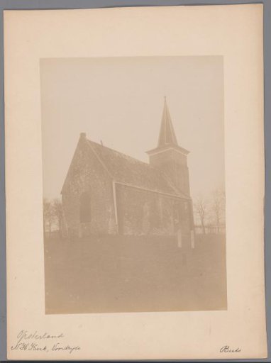 North side of the Gertrudiskerk at Beets, demolished in 1890