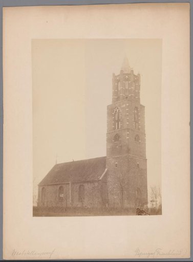 View of the Pieter Stuyvesant Church at Peperga