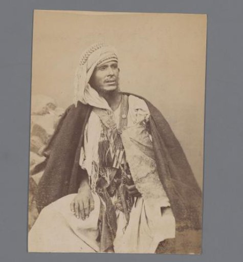 Seated man with a pipe, Egypt?