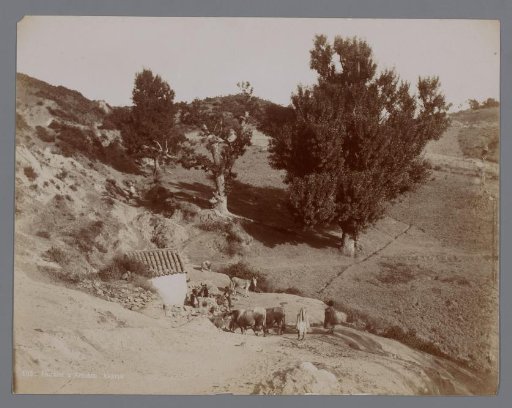 Landscape with Berbers [?], Kabylia, Morocco