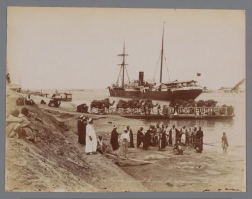Station on the Suez Canal, Kantara, Egypt