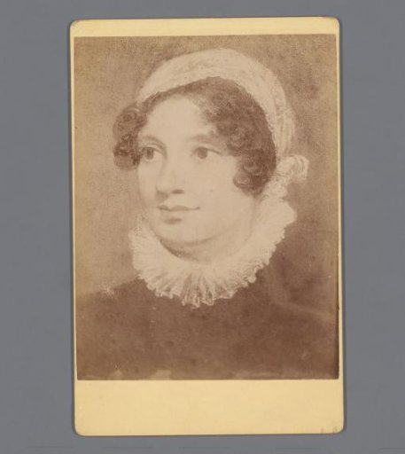 Photographic Reproduction of a Painting Depicting Elizabeth Baylio [?] by W. Forster Thomas Proctor [?]