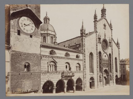 Church with dome and bell tower, Italy [?]