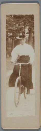 Female friends on bicycles during an outing