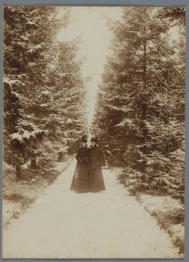 Portrait of Two Unknown Women
