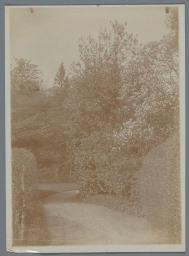 View of the Garden at the Country Estate Rustenhoven
