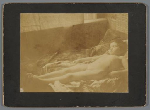 Nude Girl Lying on a Bed