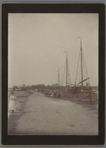Quay with Three Boats