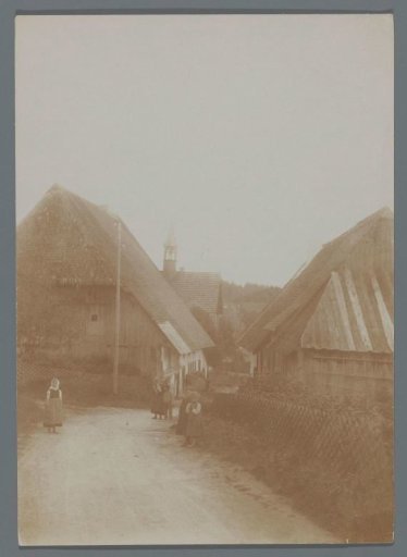 Street view in a village