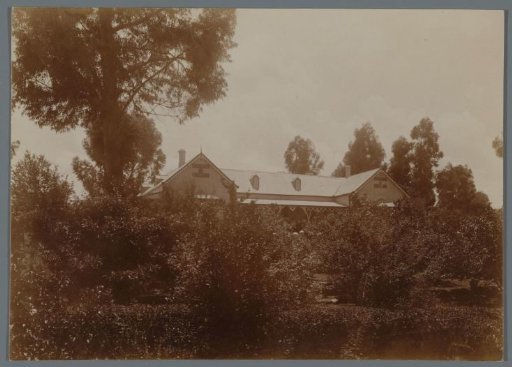 View of a house and garden