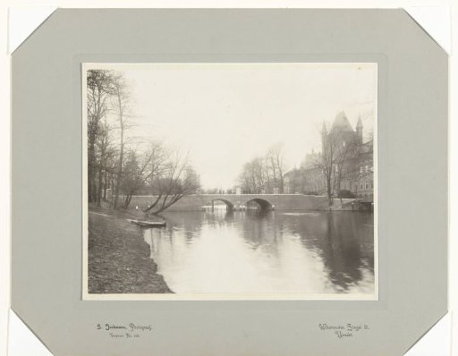 View of the Wittevrouwensingel at Utrecht
