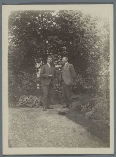 Portrait of two unknown men