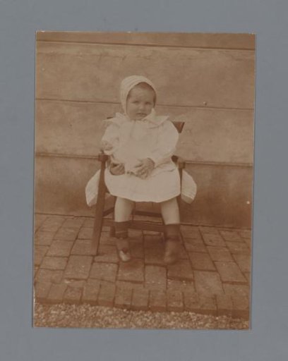 Portrait of an Unknown Girl in a Chair