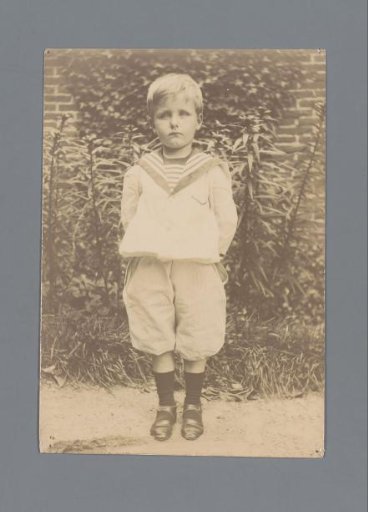 Portrait of an unknown boy