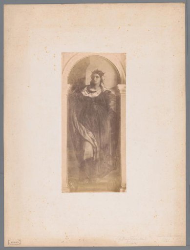 Photographic reproduction of painting/fresco Saint Barbara by Palma Vecchio in the S. Maria Formosa at Venice
