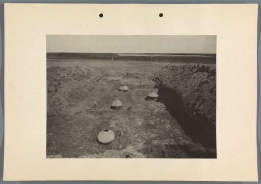 Urn field, excavated at Dömsöd
